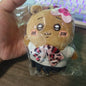 Cute Hachiware Momonga Gyaru Style Plush Keychain Tan Skin Blue-Eared Cat Bag Usagi Charm Pendant Toy Gift for Boys Girls Fans
