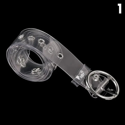 1PC Women Fashion Casual Straw Belt Round Wooden Buckle Elastic Waist Chain Belly Necklace Body Jewelry Dress Shirt Accessories