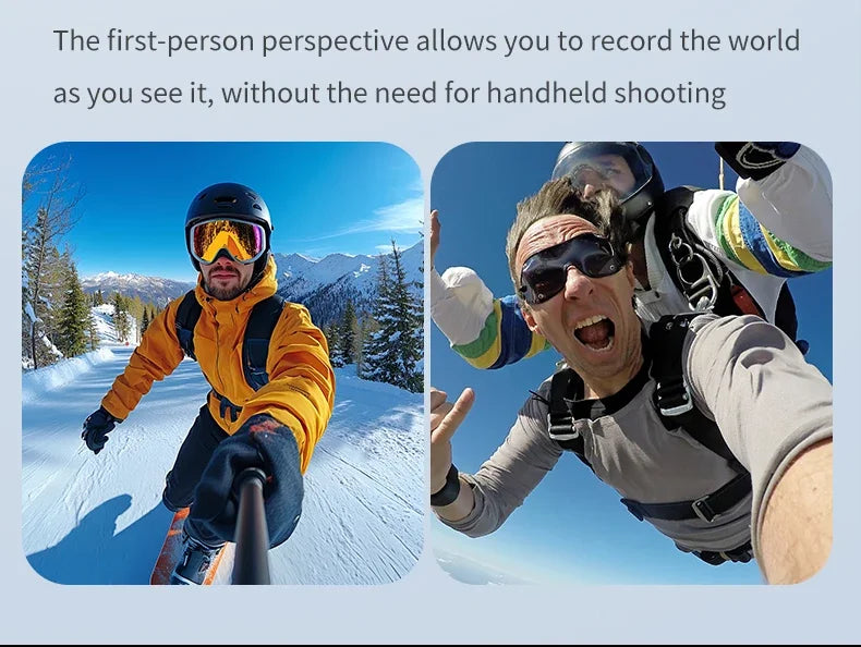 Y360 Action Camera With Flip Screen 4K Ultra HD Recording VLOG-Ready Image Stabilization Wide-Angle Lens Cycling Camera