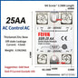 SSR-25AA 40AA 60AA AC Solid State Relay Single Phase AC-AC 80-250VAC Input 24-380VAC Output