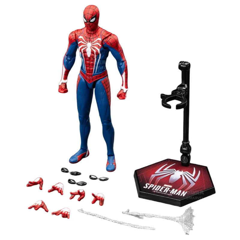 ZD Toy Iron Spider Man Advanced suit legends No Way Home Peter Parker Gold Black Red Model Action Figure Adult Collectible Toy