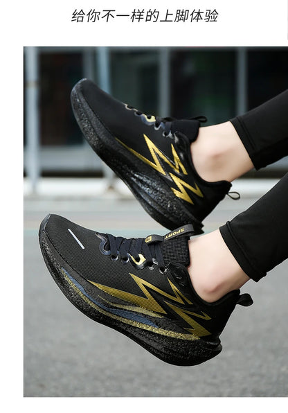 Professional Shock Absorb Sport Running Shoes Ultralight Anti Slip Sneakers For Men Women Workout Marathon Training Footwear