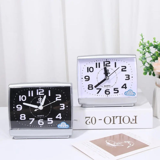High Quality Simple Bedside Table Home Decor Number Clock Alarm Clock Quartz