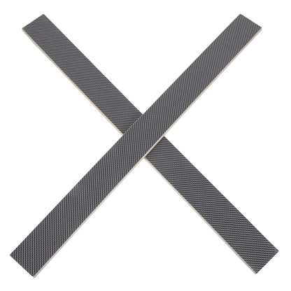 2Pcs Solid Hardwood Bed Slats Replacement Kit for Twin Full Frames Under Mattress Support Silent Sturdy Noise-Free
