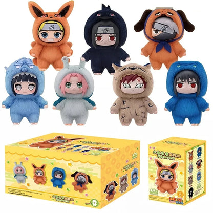 In Stock 2025 New Naruto Blind Box Boat Party Series Handmade Plush Doll Toys Decorations Toy Series KeyChain Gift Hot