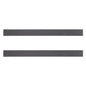 2Pcs Solid Hardwood Bed Slats Replacement Kit for Twin Full Frames Under Mattress Support Silent Sturdy Noise-Free