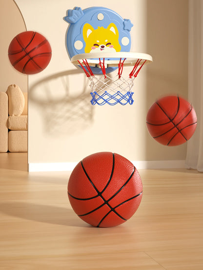 Children's basketball hoop, indoor shooting, hanging, foldable, parent-child interactive ball