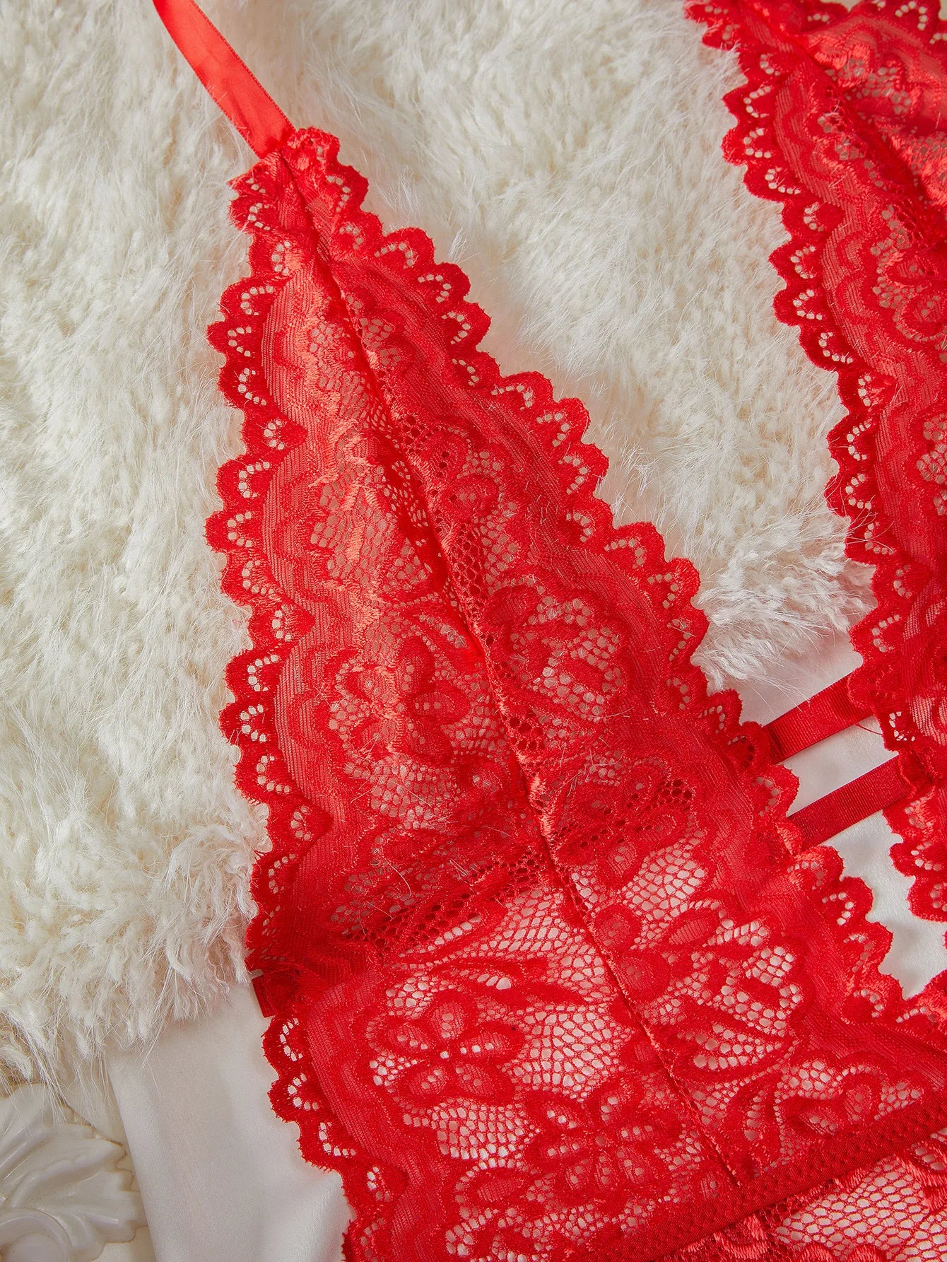Push Up Women's Hollow Erotic Lingerie Set Lace Transparent Underwear Slim Fit Erotic Bra Set Lace Sexy Fashion Sleepwear Dress