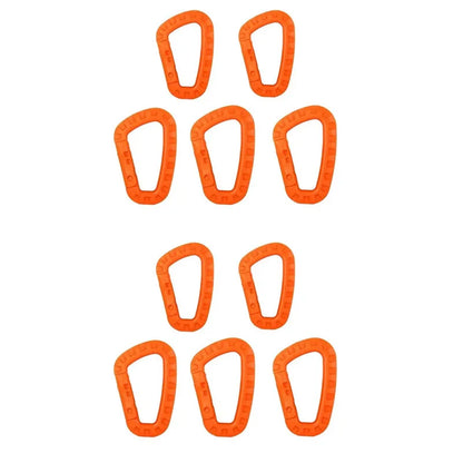 1-10Pcs Military tactical carabiner Clips Accessories D-Ring Buckle Mountaineering Carabiner Backpack Hanging Key Outdoor gadget