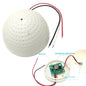 1Pcs For CCTV Surveillance Security IP Camera Built In Preamp Wired Voice Audio Monitoring MIC Sound Pickup Microphone