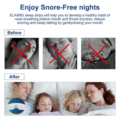 90pcs Mouth Tap Anti Snoring Sleep Strip Disposable Gentle Mouth Tape for Better Nose Breathing Reduce Mouth Dryness Sore Throat