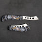 Pocket Portable Mini Folding Knife Stainless Steel Self-defense EDC Multi-purpose Camping Camp tools Halloween style