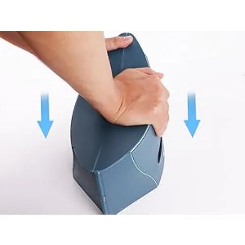2 Foldable Portable Foot Pedals, Adjustable Under Desk Foot Stool, Comfort Footrest for Office Work & Long Distance Travel