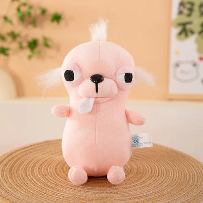15/25cm Stuffed Animals Chihuahua Plush Toy Keychain Pendant Puppy Pet Chihuahua Dolls Kawaii Realistic Chihuahua Simulation Dog