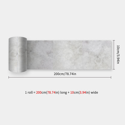 10x200cm Baseboard Sticker Moroccan Mosaic Tile Style Wall Border Sticker DIY Kitchen Bathroom Decoration Waistline Wall Sticker