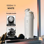 1L Stainless Steel Thermos Bottle, Iced & Heat Insulated Cup, Hiking Cycling Fitness Vacuum Flask with Handle