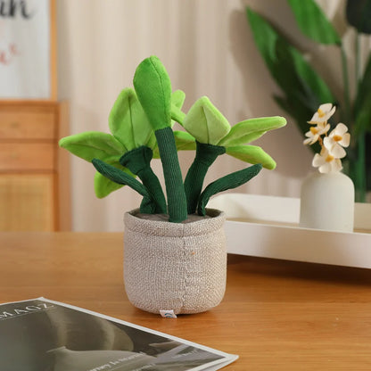 Green Plant Potted Plants Lily Flowers Strawberries Lotus Flowers Persimmons Morning Glory Ornament Soft Birthday Gifts Decor