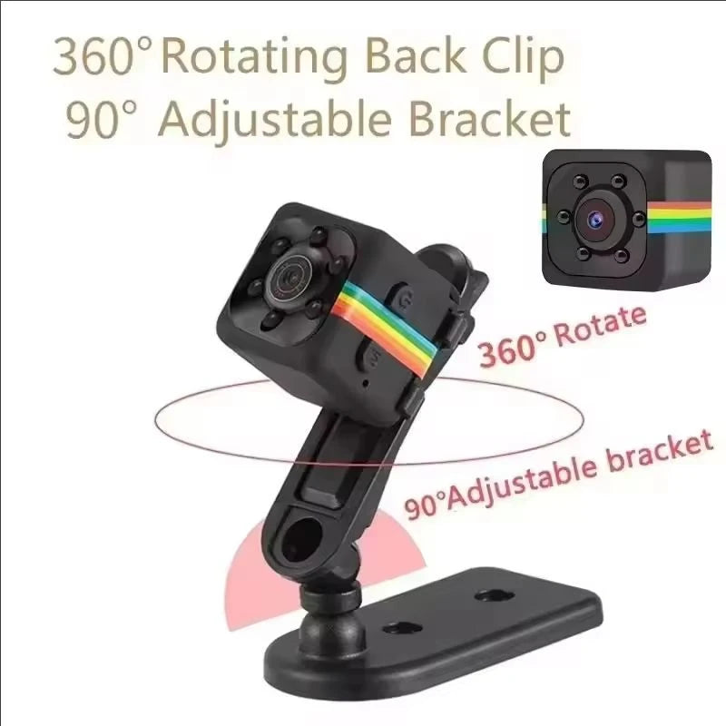 Mini Camera HD Portable Small Nanny Cam Video Voice Mini DV Recorder Indoor Covert Security Camera for Home and Office