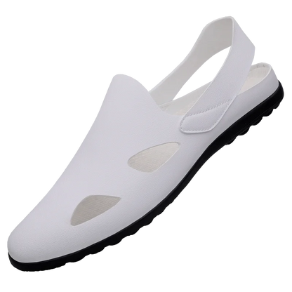 New summer general Doudou men's shoes outdoor lazy one-pedal men's daily casual leather shoes driving shoes