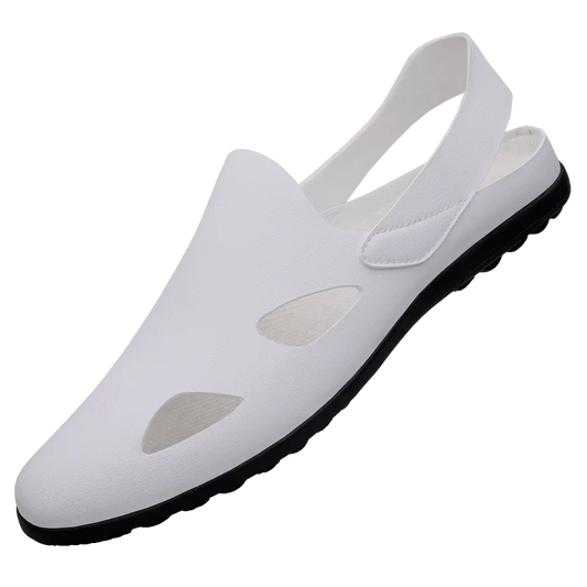 New summer general Doudou men's shoes outdoor lazy one-pedal men's daily casual leather shoes driving shoes