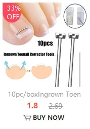2/6/12Pc Ingrown Toenail Toe Correction Stickers Nail Art Foot Patches Feet Care Paronychia Treatment Recover Pedicure Foot Tool