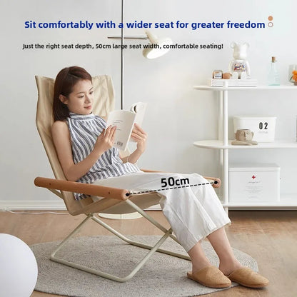 Outdoor folding chairs, portable camping chairs, solid wood armrest reclining chairs, beach chairs, horse stools, folding stools