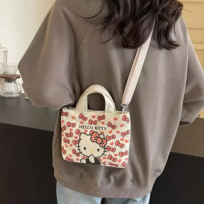 Sanrio Hello Kitty Single Shoulder Bag Fashion Handbag Casual Crossbody Bag