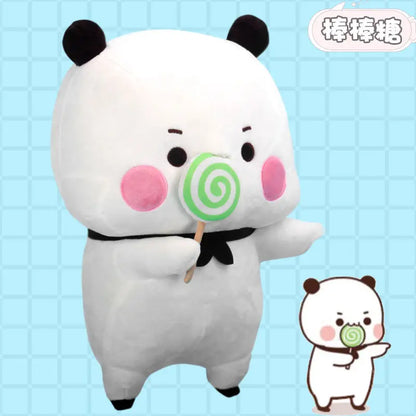 New Bubu And Dudu Panda Plush Cute Cartoon Panda Bear Doll Kawaii Stuffed Soft Pillow Toy Children'S Day Gifts For Kids