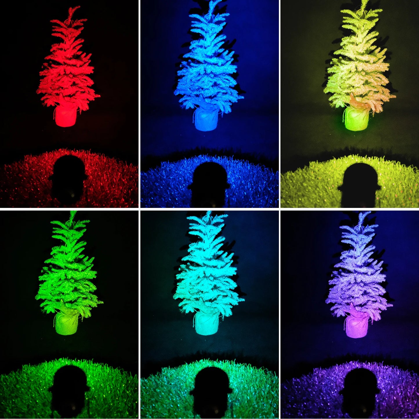 Solar Powered Spotlight IP65 Solar LED Light Outdoor Landscape Yard Garden Tree Separately Lamp Aluminum Anti Rust Solar Lamp
