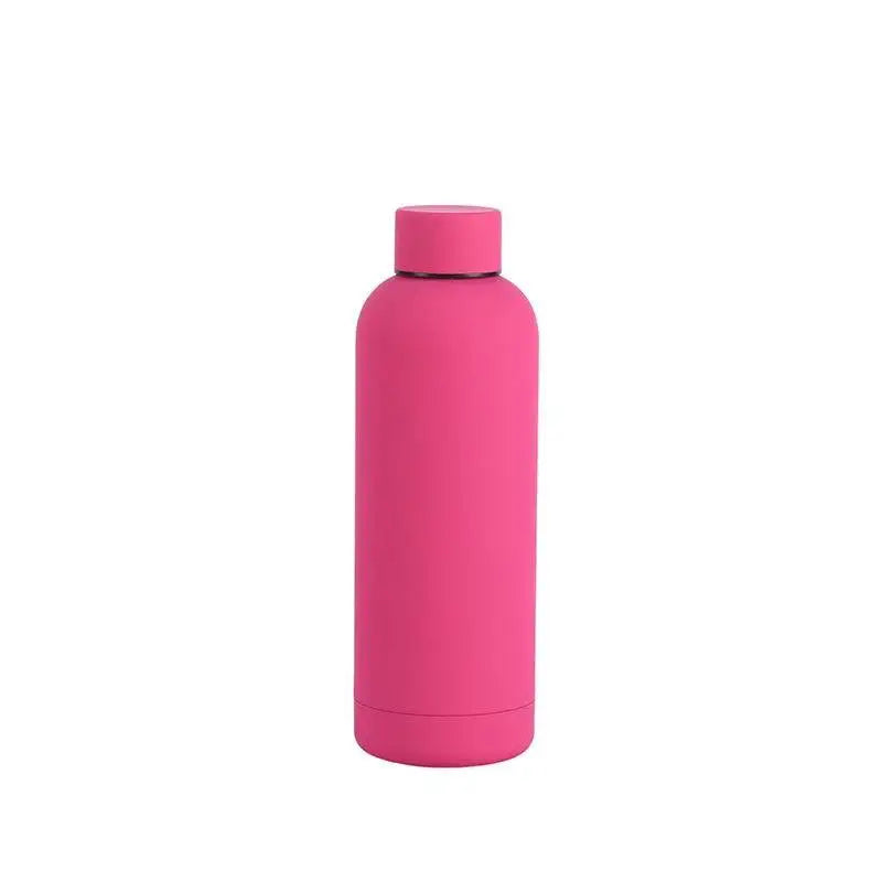 500ML Stainless Steel Thermos Portable Thermos Bottle Small Mouth Travel Mug Warm Keeping Water Bottle Mini Vacuum Flask