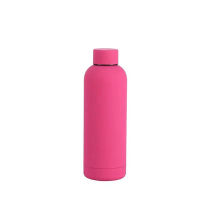 500ML Stainless Steel Thermos Portable Thermos Bottle Small Mouth Travel Mug Warm Keeping Water Bottle Mini Vacuum Flask