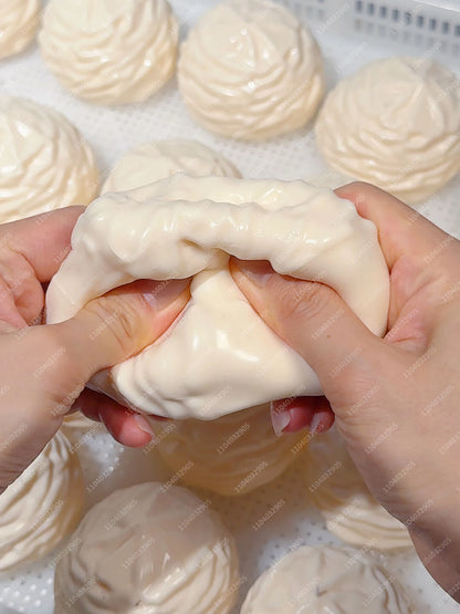 Crunchy Whipping Cream Stress Ball Squishy Toys Moldable Whipped Cream Squeeze Ball ASMR Anti Stress Fidget Toys for Adults