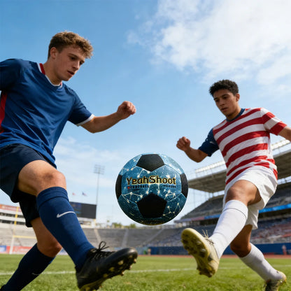 Glow in The Dark Soccer Ball Size 5 with Pump Light Up Soccer Ball for Teens and Adults Soccer Gifts