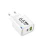 65W USB Fast Charging Charger Type C Quick Charger Portable Mobile Phone Plug EU/US/UK Wall Adapter For iPhone Samsung Xiaomi