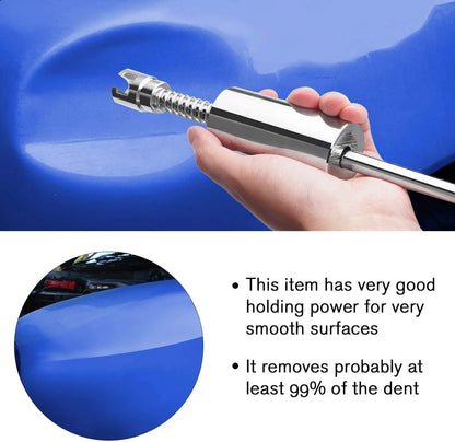 Car Dent Puller T Dent Repair Tool Auto Repair Sheet Metal Kit Slide Hammer Reverse Hammer Glue +18pcs Glue Puller