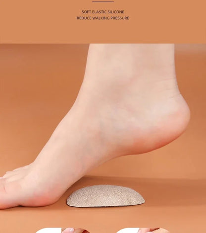 Orthotic Arch Foot Care Comfort Pain Silicone Orthopedic Insoles for Shoes Self-adhesive Foot Pads Flat Feet Arch Support Tools