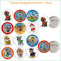 Paw Patrol Party Favors Slap Bracelet Stamps Keychains Gift Bag Stickers Birthday Party Decoration Christmas Stocking Fillers