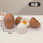 Montessori Simulation Chechele Ingredients Vegetables Fruits Dessert Bread Educational Toy Play House Decompress Educational Toy