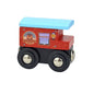 Wooden Magnetic Train Car Locomotive Toy Wood Railway Car Accessories Toys for Kids Gifts Fit Wood Biro themes Tracks