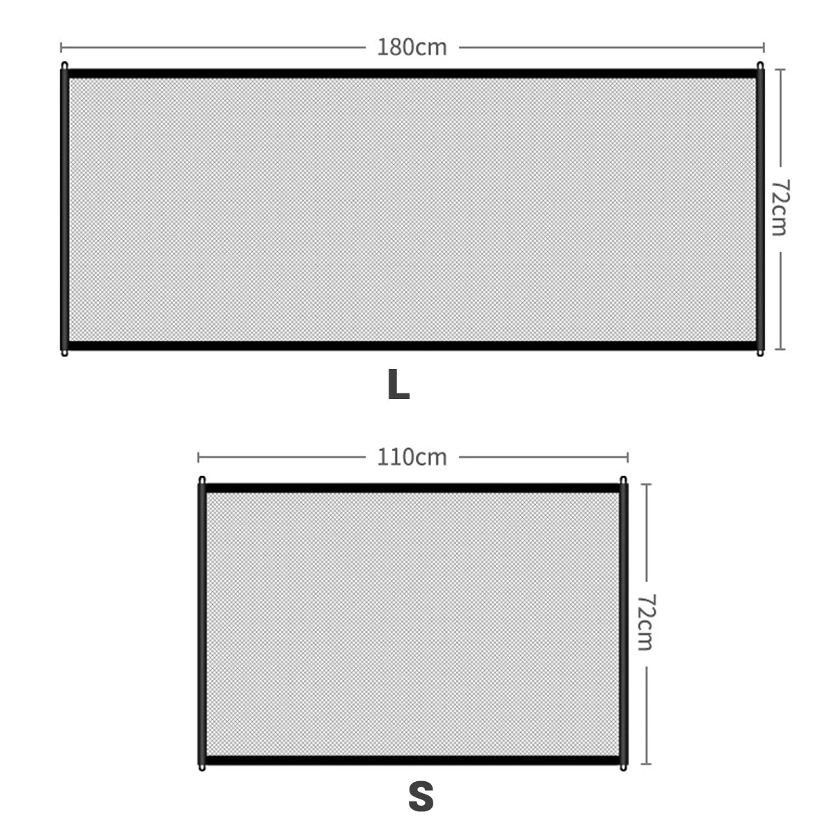 Kids Safety Protection Net Balcony Isolation Guardrail Fine Mesh Indoor Fence Barrier