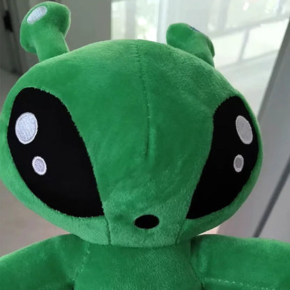 15/35CM Green Alien Kawaii Plush Toys Cute Soft Stuffed Pillow Doll Cartoon Anime Dolls for Kid Birthday Christmas Gift
