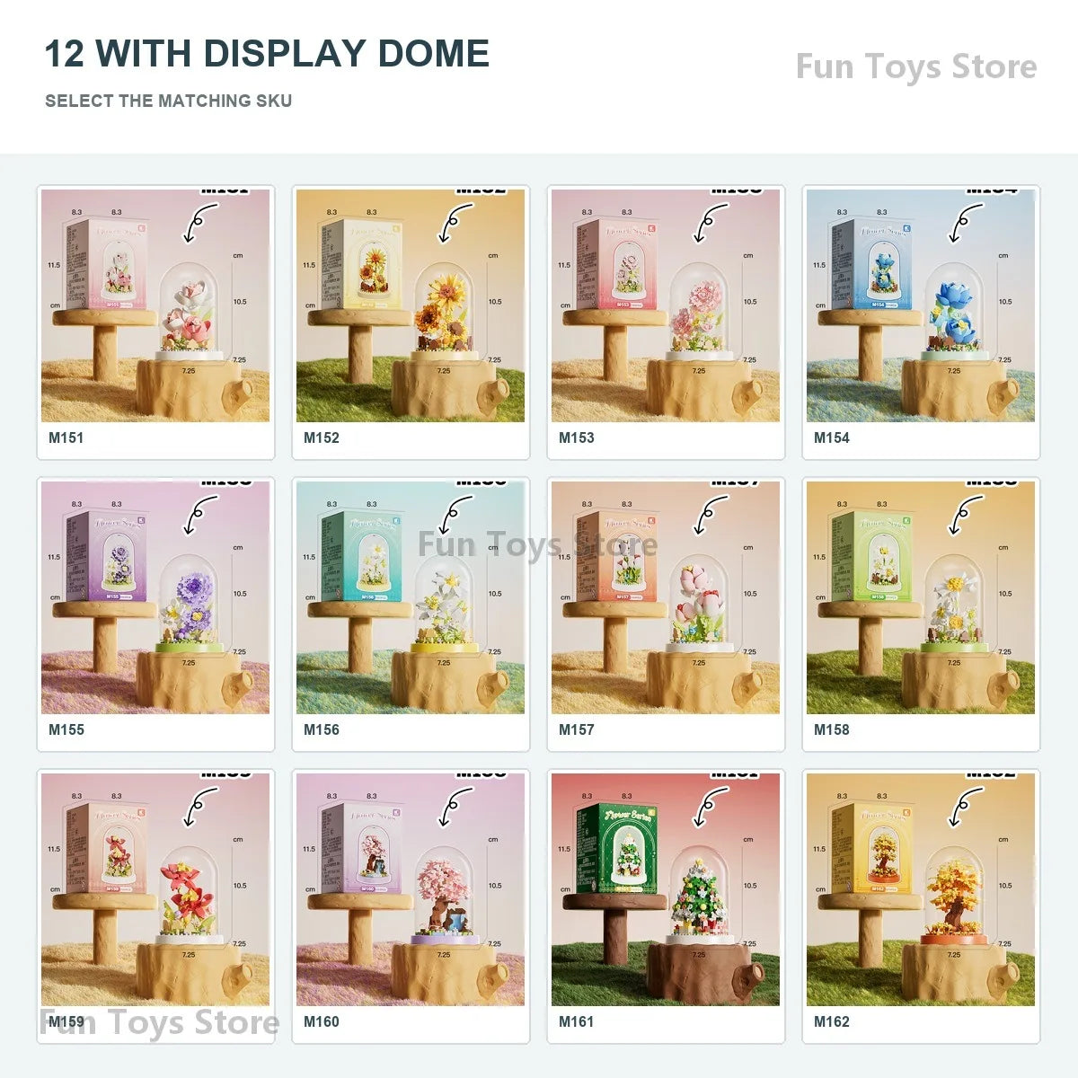 Mini Brick Building Set Rose Flower Model, Creative DIY Building Block Kit for Desk Decor, Birthday Gift for Adults and Teens