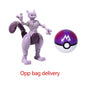 Pokemon Figure Pokeball Poke Ball Venusaur Charizard Gyarados Pikachu Mewtwo Gengar Blastoise Mew Eevee Box Elf for Kid Toy Gift