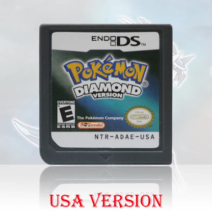 NOE/ESP/ITA/FRA/USA/EUR/AUS Version Pokemon HeartGold SoulSilver Platinum Diamond PearlVideo Game Card For DS 2DS 3DS Console