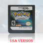 NOE/ESP/ITA/FRA/USA/EUR/AUS Version Pokemon HeartGold SoulSilver Platinum Diamond PearlVideo Game Card For DS 2DS 3DS Console