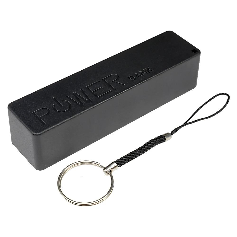 Black/Blue/Green/Yellow USB power bank Case DIY 18650 battery Box For 1 x 18650 Lithium Battery Protable