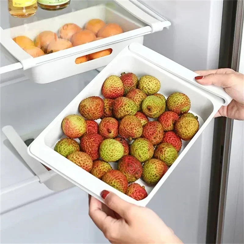 Egg Storage Box Side Door of Refrigerator Storage Organizer Kitchen Reversible Special Egg Storage Tray Kitchen Accessories