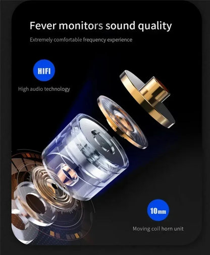 QKZ CK5 FiLe Wired Earphone Professional Gaming And Sports Noise Cancelling Headphones with Microphone HiFi Music Earphone