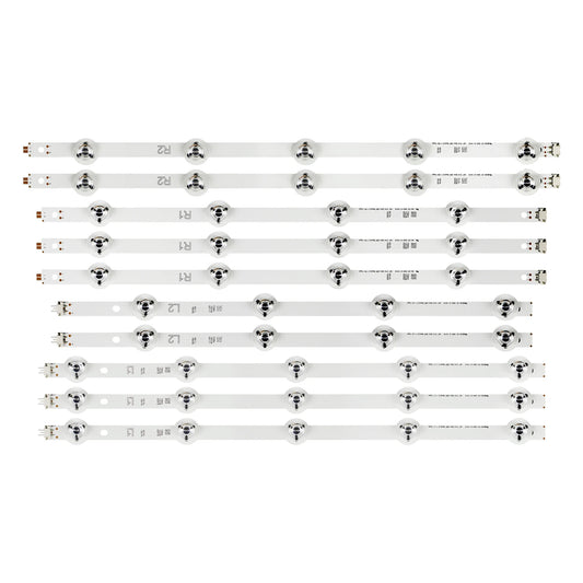 (New Kit)10 PCS LED strip for PANASONIC TX-42AS750E TX-42AS740B TX-42AS650E 6916L-1807A 6916L-1808A 6916L-1809A 6916L-1810A
