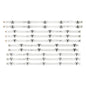 (New Kit)10 PCS LED strip for PANASONIC TX-42AS750E TX-42AS740B TX-42AS650E 6916L-1807A 6916L-1808A 6916L-1809A 6916L-1810A